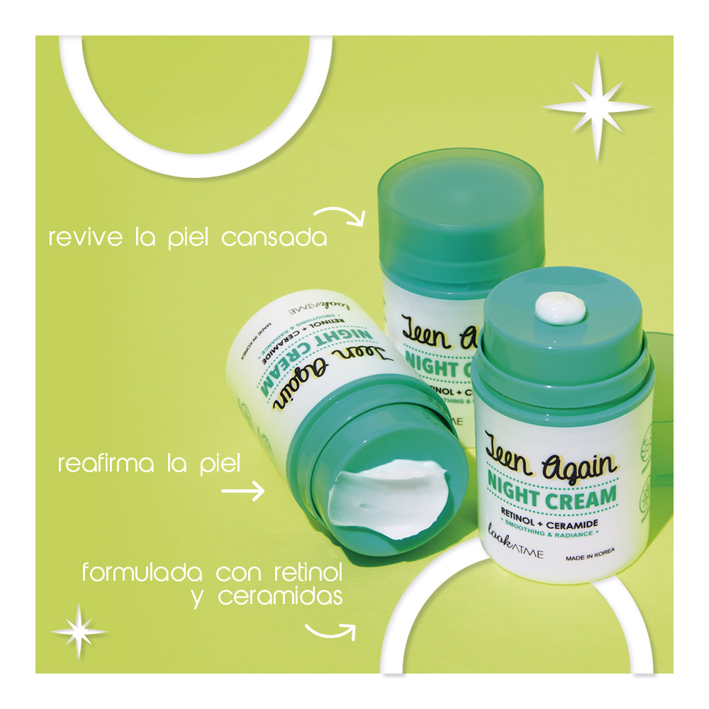 Crema facial de noche