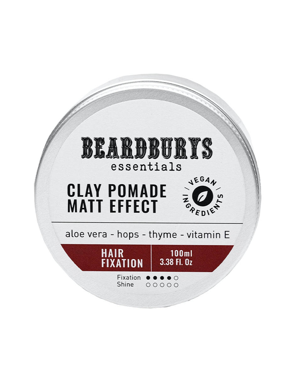 Clay Pomade Matt Efect - Pomada para Peinar Efecto Mate