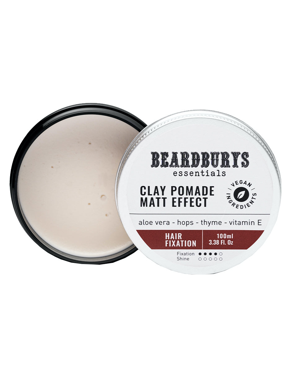 Clay Pomade Matt Efect - Pomada para Peinar Efecto Mate