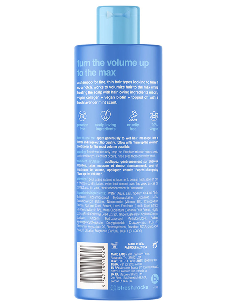 turn up the volume - Shampoo Voluminizador