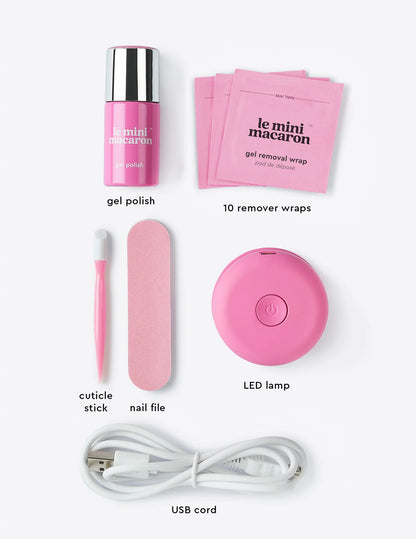Kit para Manicure en Gel Bubblegum Crush
