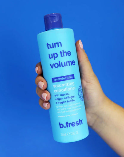 turn up the volume - volumizing shampoo