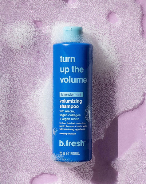turn up the volume - volumizing shampoo