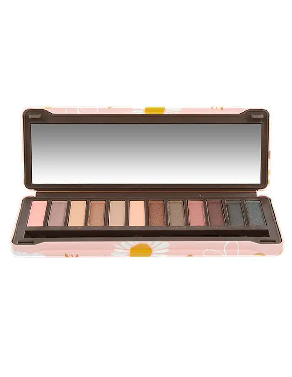 Paleta de sombras 12 tonos Nude