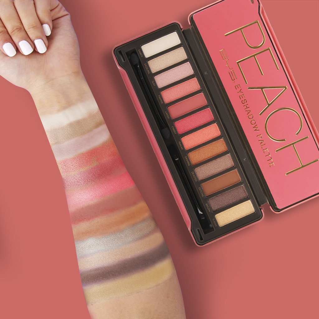 Paleta de Sombras 12 Tonos Peach