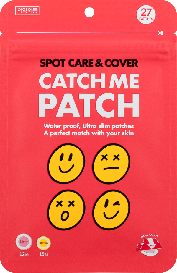 Parches Invisibles Antiacné Catch Me Patch – 27 Piezas