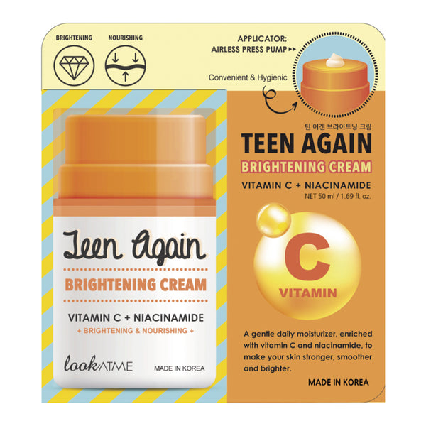 Crema facial iluminadora