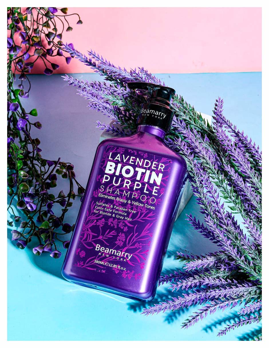 Shampoo - Lavender Biotin Purple