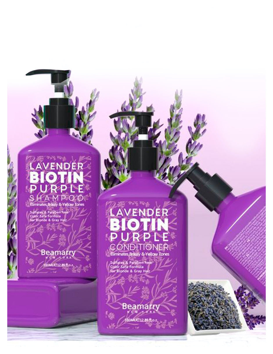 Shampoo - Lavender Biotin Purple