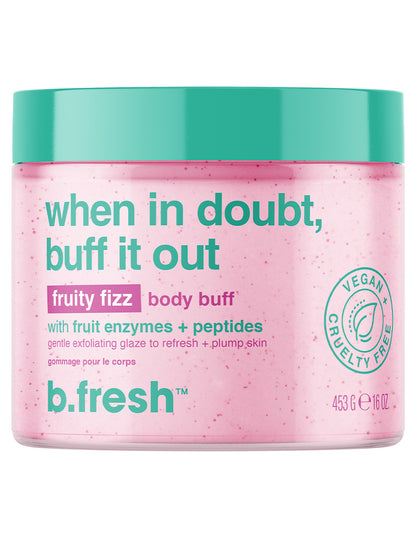 when in doubt, buff it out - Exfoliante Corporal