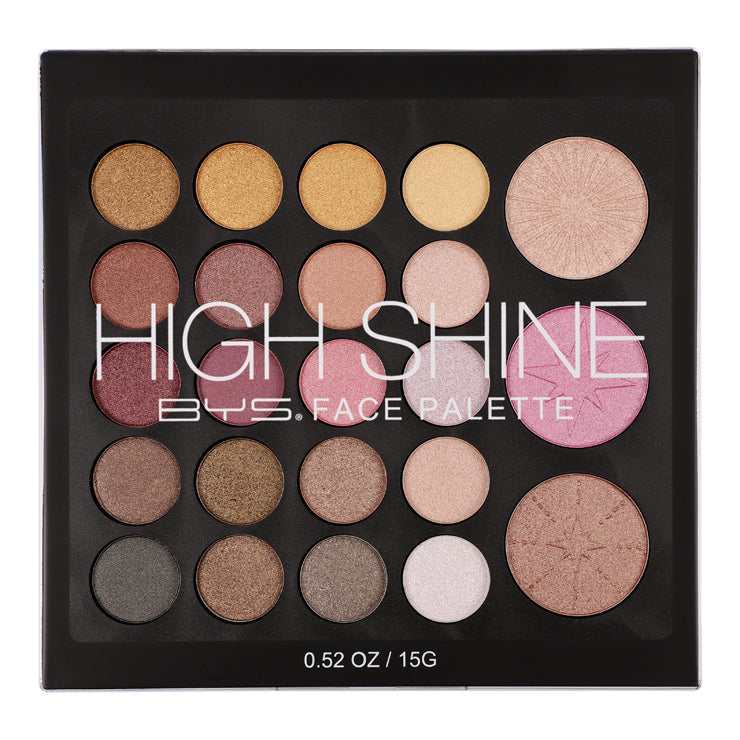 Paleta de Rostro 23 tonos High Shine