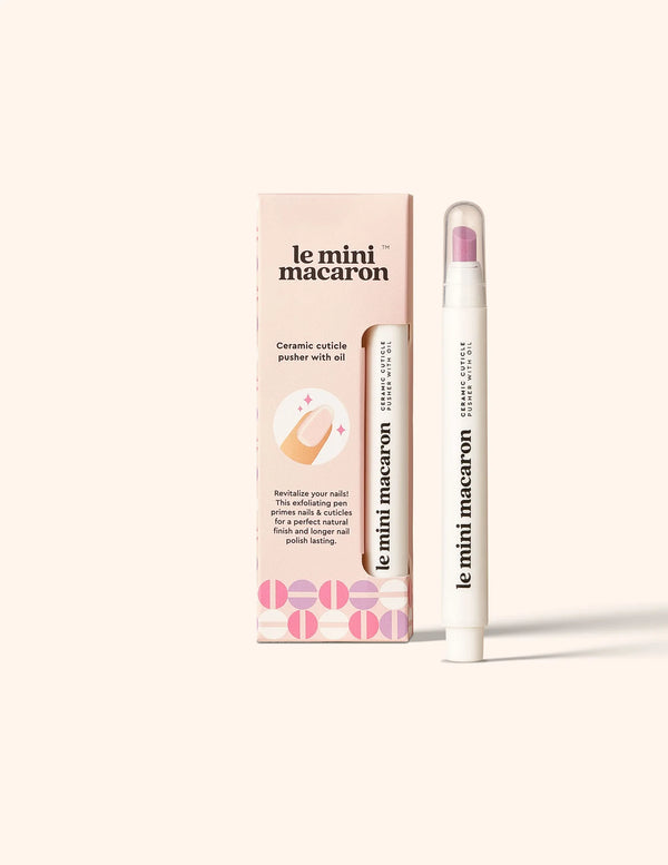 Empujador de Cutícula en Cerámica con Aceite
