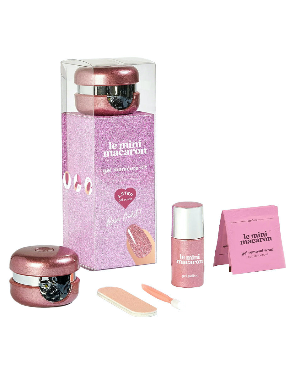 Kit para Manicure en Gel: Rose Gold