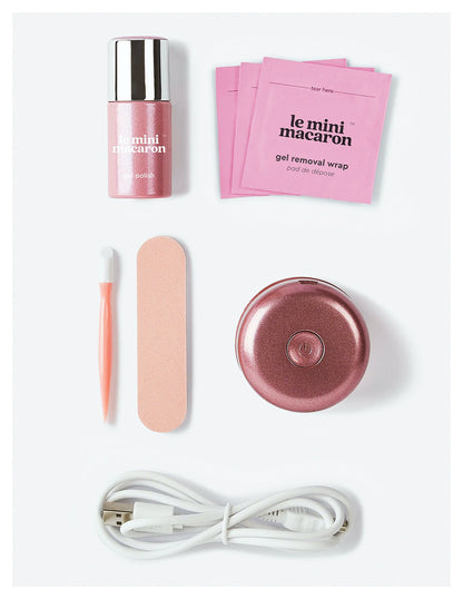 Kit para Manicure en Gel: Rose Gold