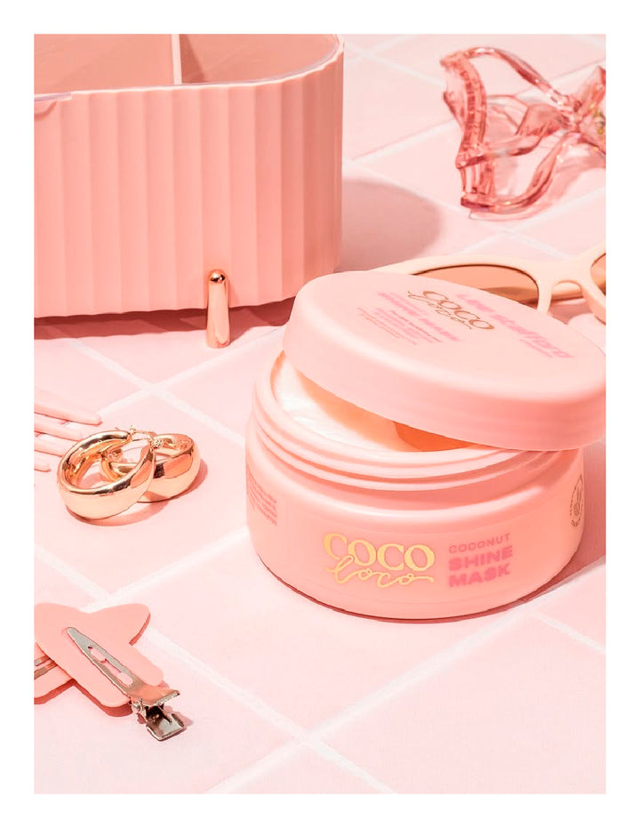 Coco Mask Color Sample Coco Loco Coconut Shine Mask – Free The Rabbit