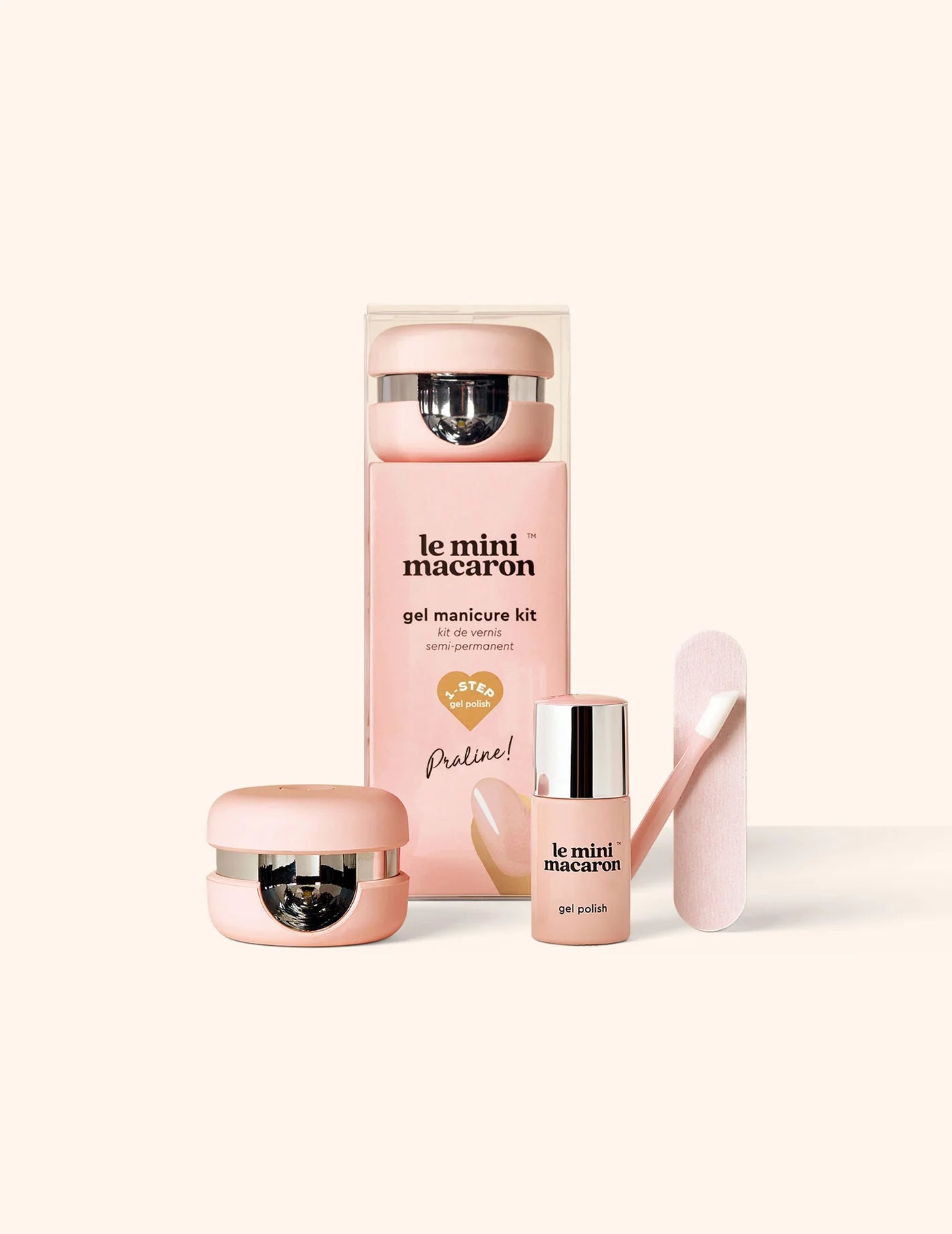 Kit para Manicure en Gel Praline