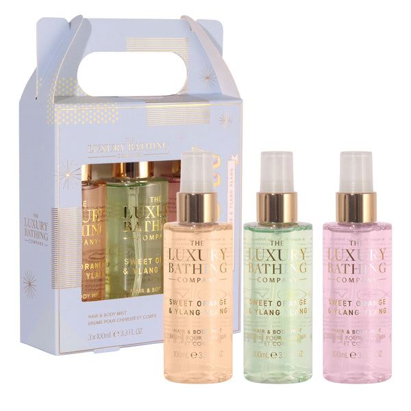 Set Glow Sweet Orange & Ylang Ylang – 3 Body Mists