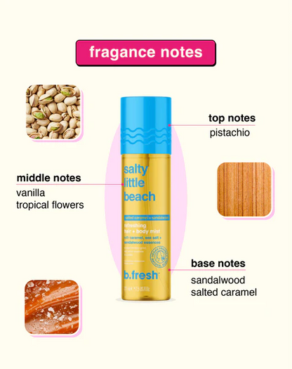 Salty Little Beach – Bruma Refrescante para Cabello + Cuerpo