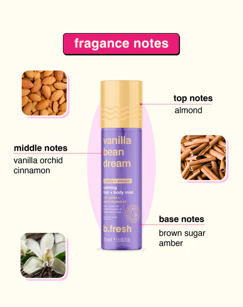 Vanilla Bean Dream – Bruma Capilar y Corporal Calmante