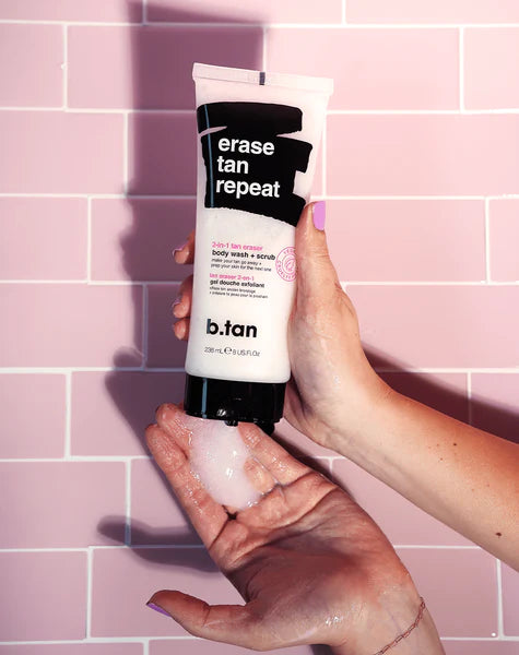 Erase Tan Repeat – Borrador de Bronceado 2 en 1