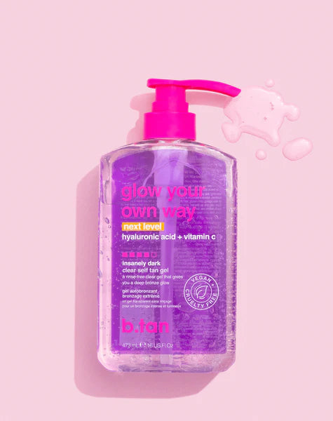 Glow Your Own Way Next Level – Gel Autobronceador de Siguiente Nivel