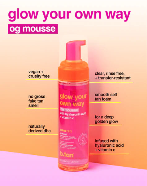 Glow Your Own Way – Mousse Autobronceadora “OG Glow”