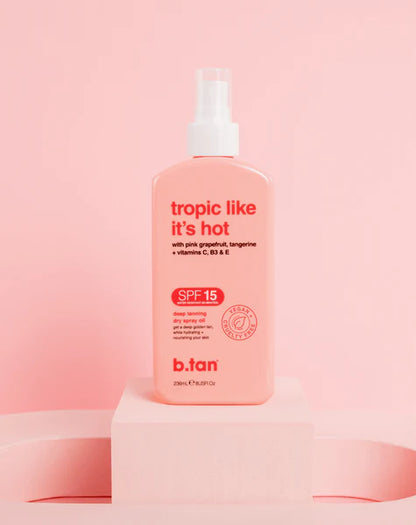 Tropic Like It’s Hot… SPF15 – Aceite de Bronceado en Spray