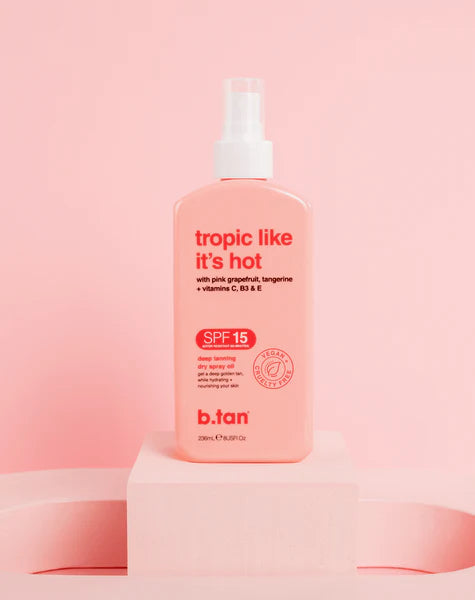 Tropic Like It’s Hot… SPF15 – Aceite de Bronceado en Spray