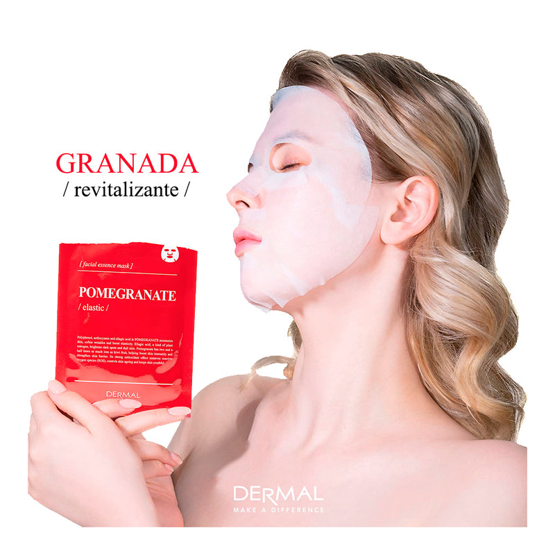 Mascarilla Facial de Granada - Revitalizante