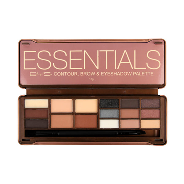 Paleta de Sombras, Cejas y Rostro Essentials