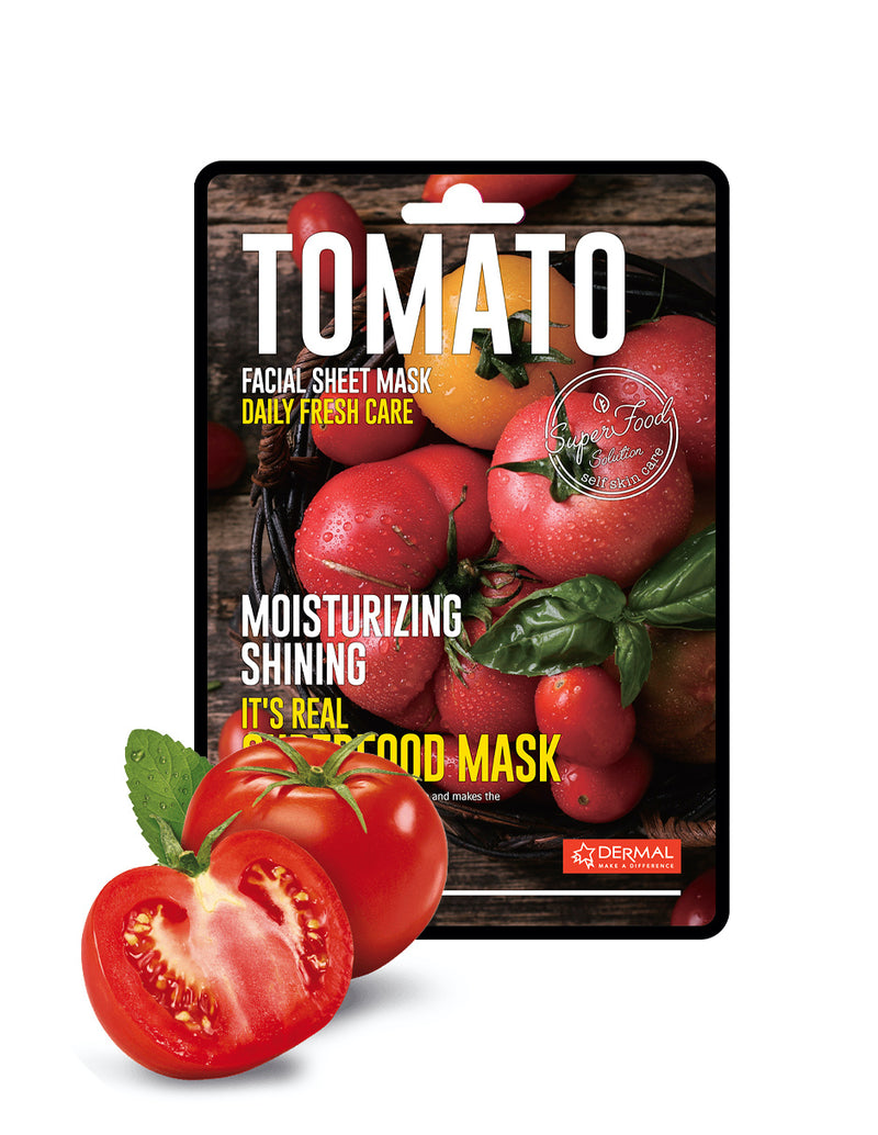 Mascarilla Facial de Tomate - Hidratante